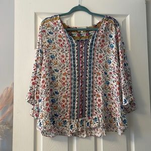Cynthia Rowley Floral Top